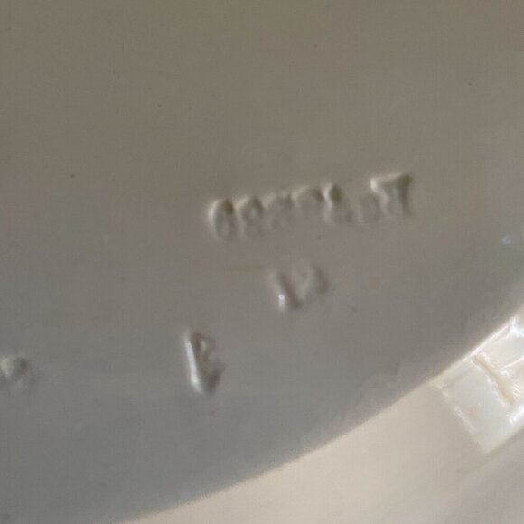 Bishop Powell & Stonier Melissa Blue Floral 14" Oval Serving Platter c.1878-91 - Picture 9 of 9